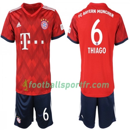 Tenue Bayern Munich Thiago 6 Enfant Domicile 2018-2019 Maillot de Foot Tenue Bayern Munich Thiago 6 Enfant Domicile 2018-2019 Maillot de Foot